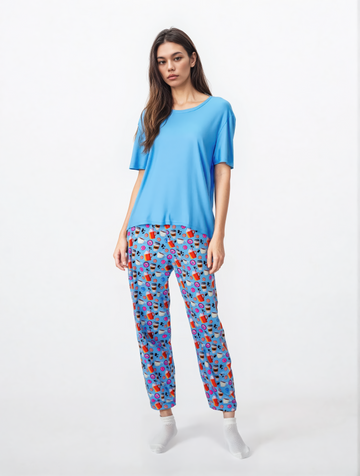 Coffee Donut Pajama Set