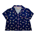 Blue Martini Boxy Notch Collar Set - Haute Dreamz