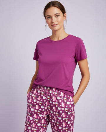 Coffee Donut Lover Pajama Set