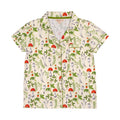 Green Mushroom Notch Collar Short Set - Haute Dreamz