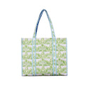 Leopard Grove Quilted Tote Bag - Haute Dreamz