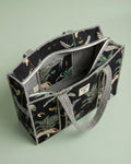 Midnight Jungle Quilted Tote Bag - Haute Dreamz