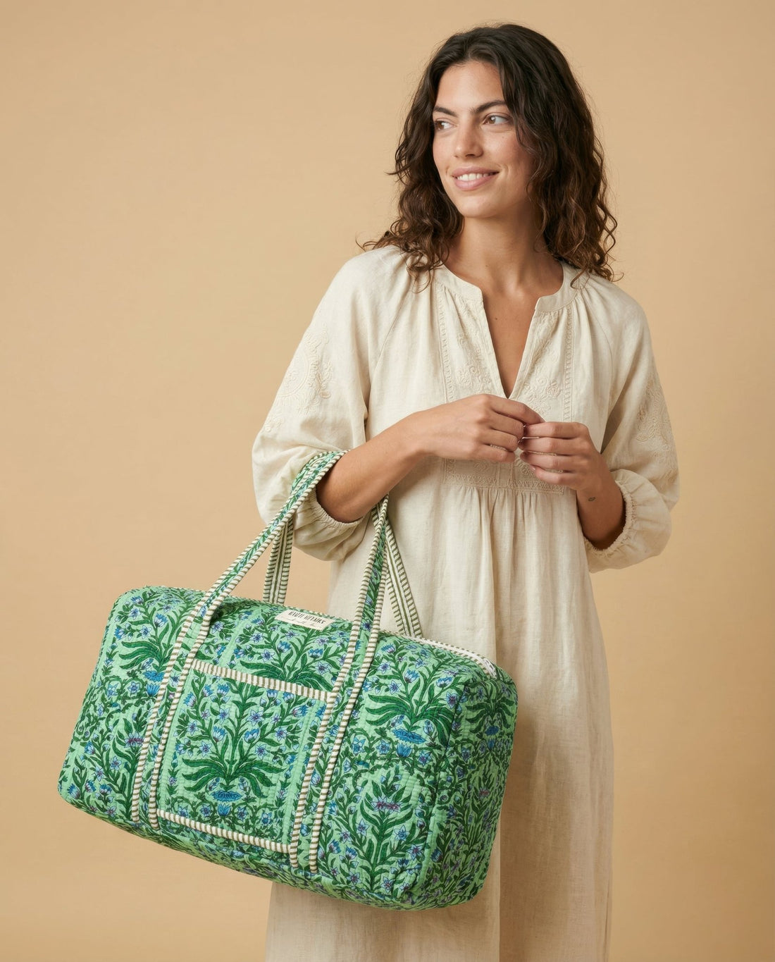 Mint Willow Quilted Weekender - Haute Dreamz