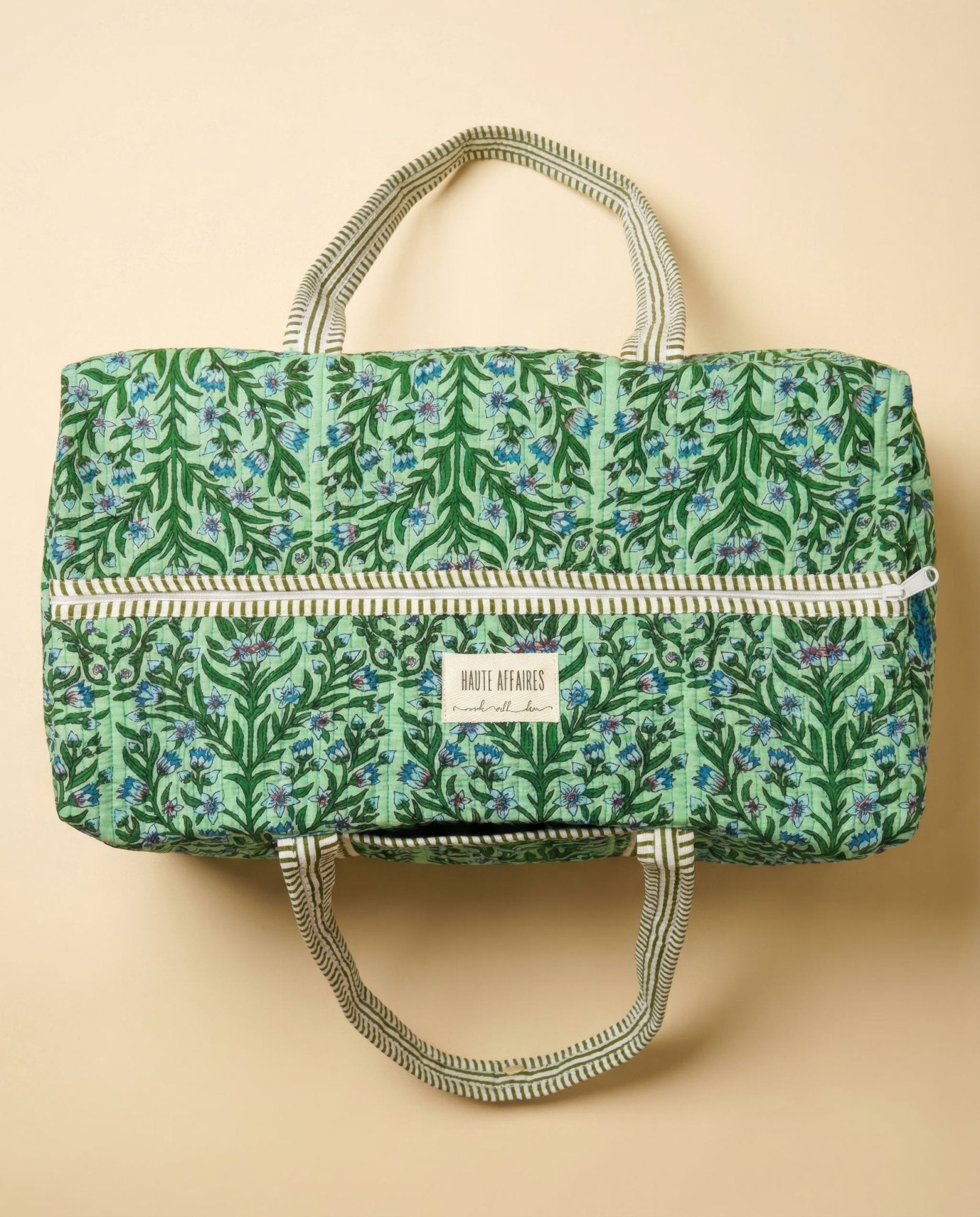 Mint Willow Quilted Weekender - Haute Dreamz