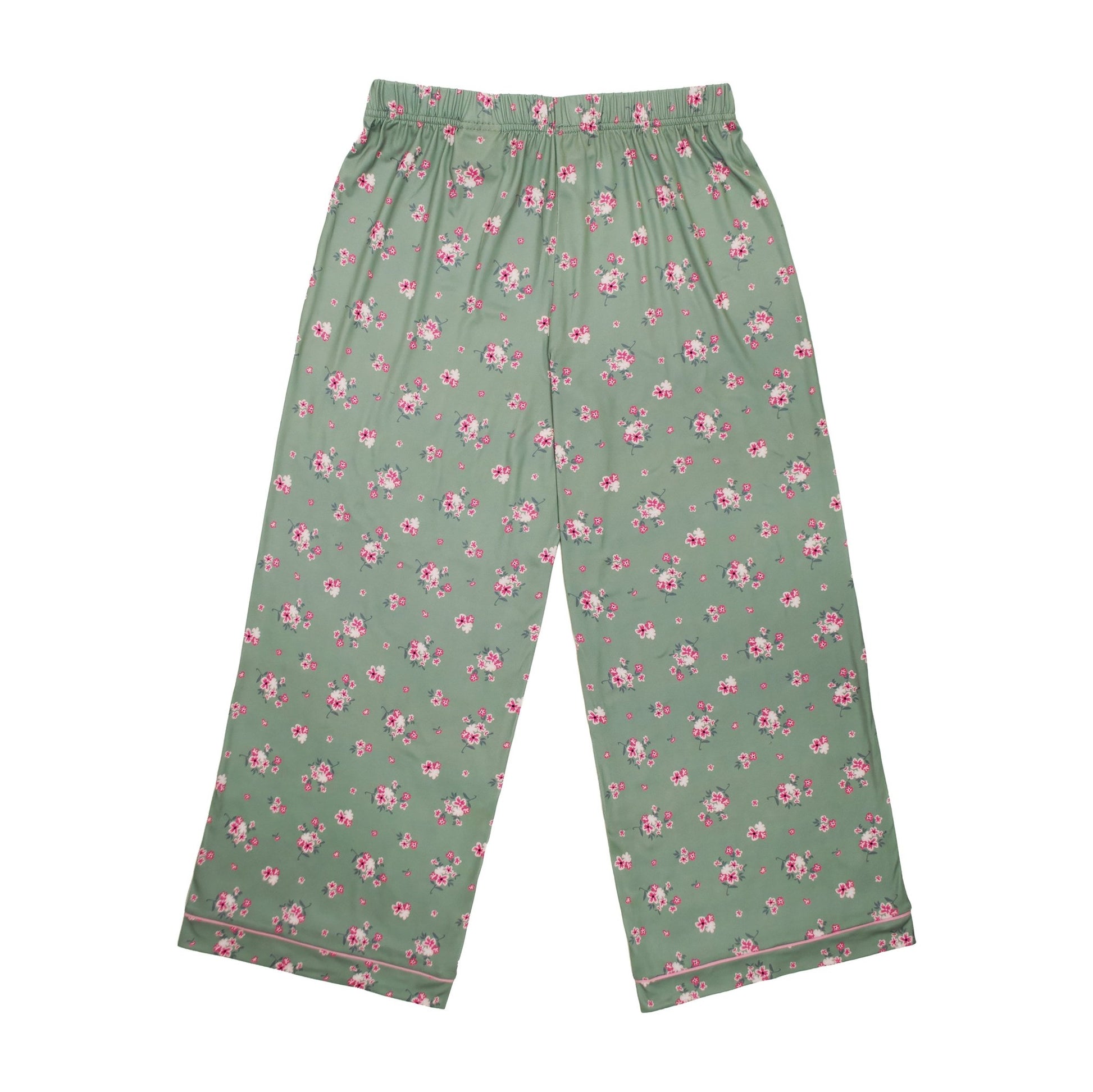 Romantic Ditsy Stripe Notch Collar Set - Haute Dreamz