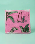 Savanna Pink Quilted Pouch - Haute Dreamz