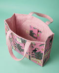 Savanna Pink Quilted Tote Bag - Haute Dreamz