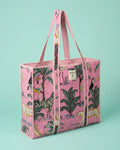 Savanna Pink Quilted Tote Bag - Haute Dreamz