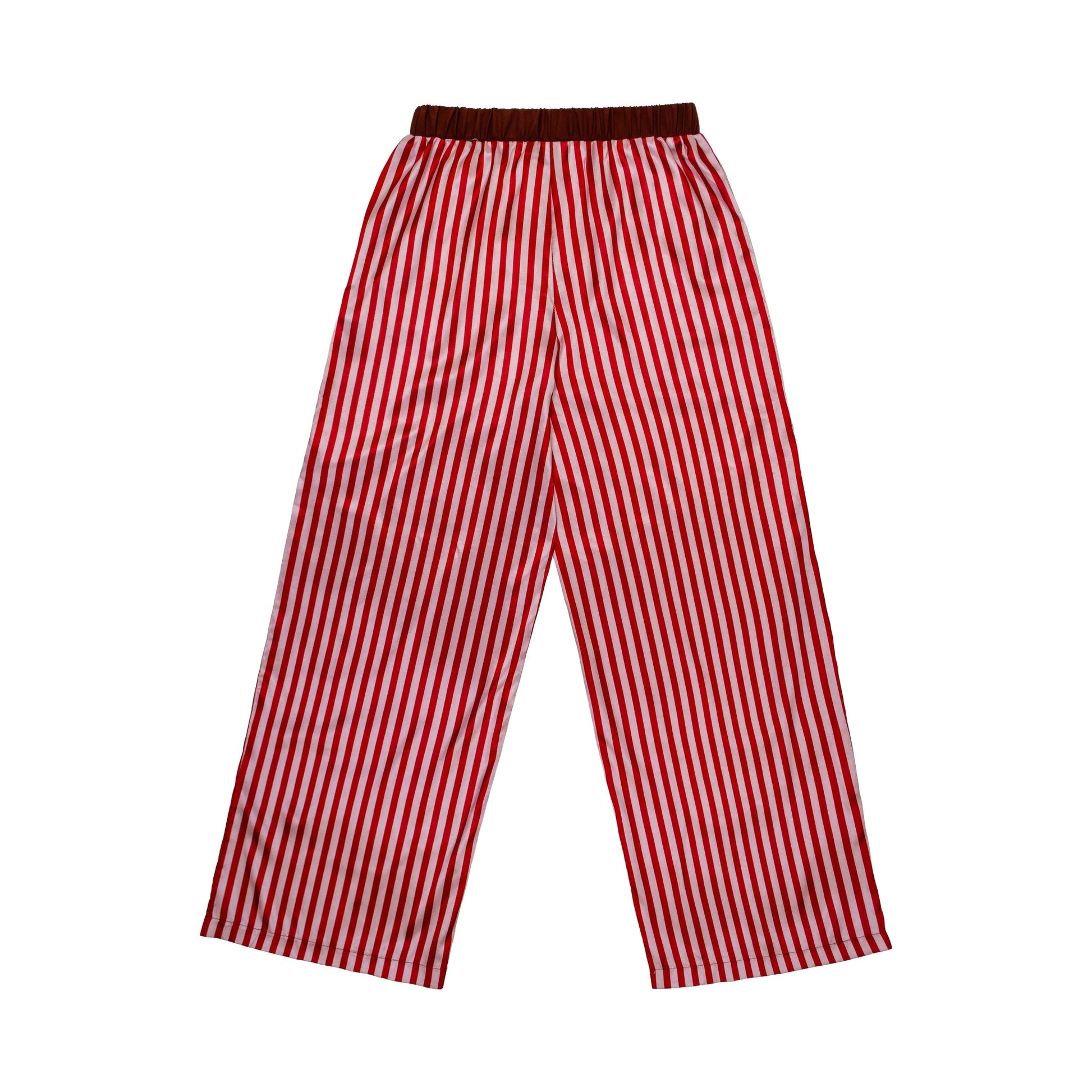 Striped Boxy Collar Tie Top & Boxer Set - Haute Dreamz