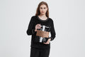 Velour Plush Jogger PJ Set with Socks - Haute Dreamz