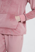 Velour Plush Jogger PJ Set with Socks - Haute Dreamz