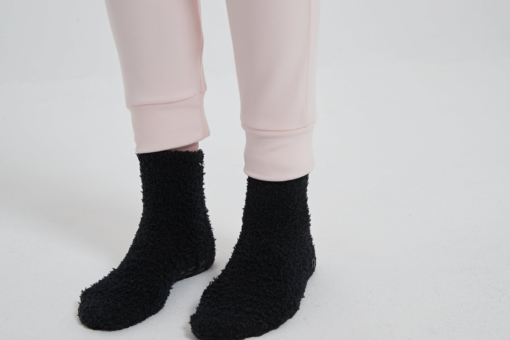 Velour Plush Jogger PJ Set with Socks - Haute Dreamz