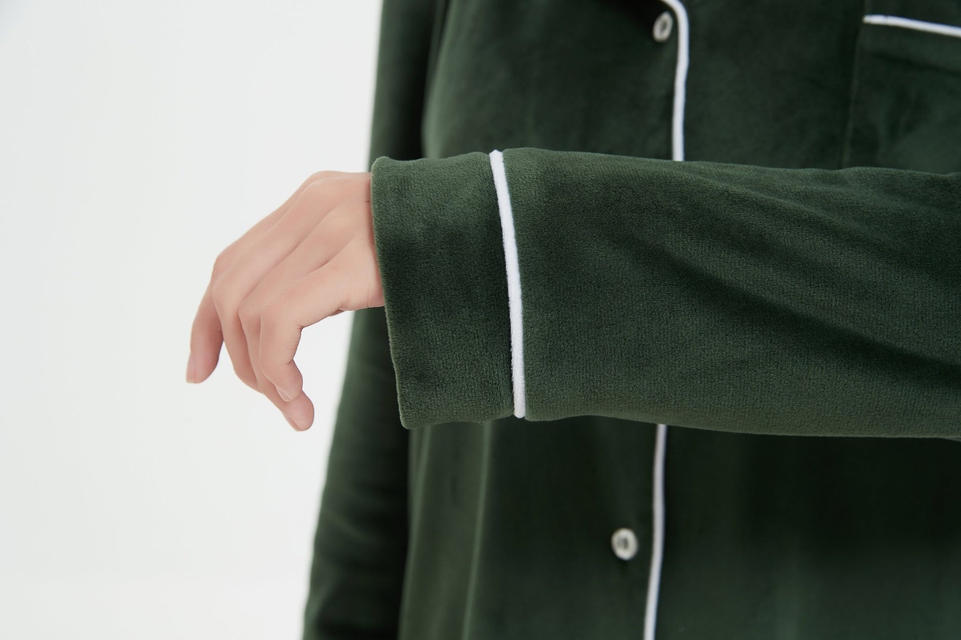 Velour Plush Pajama Set with Socks - Haute Dreamz