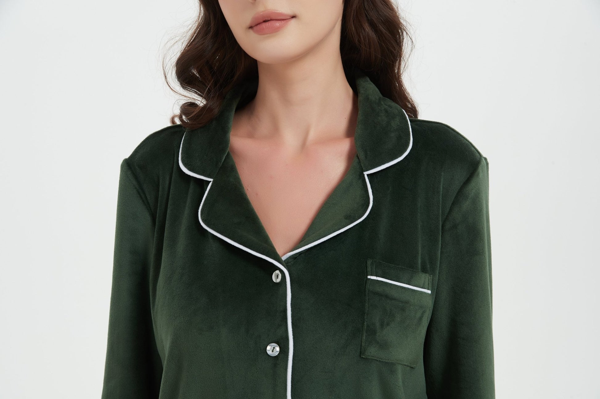 Velour Plush Pajama Set with Socks - Haute Dreamz