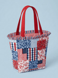 Vintage Americana Quilt Handmade TOTE, Bohemian Everyday stylish - Haute Dreamz